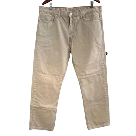 Levi Strauss & Company  508 Beige Color Sz 38X32 - Picture 1 of 8